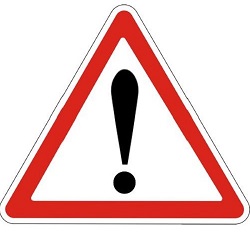 Знак предупреждение Опасность