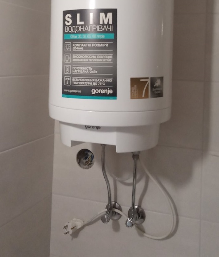 водонагреватель slim